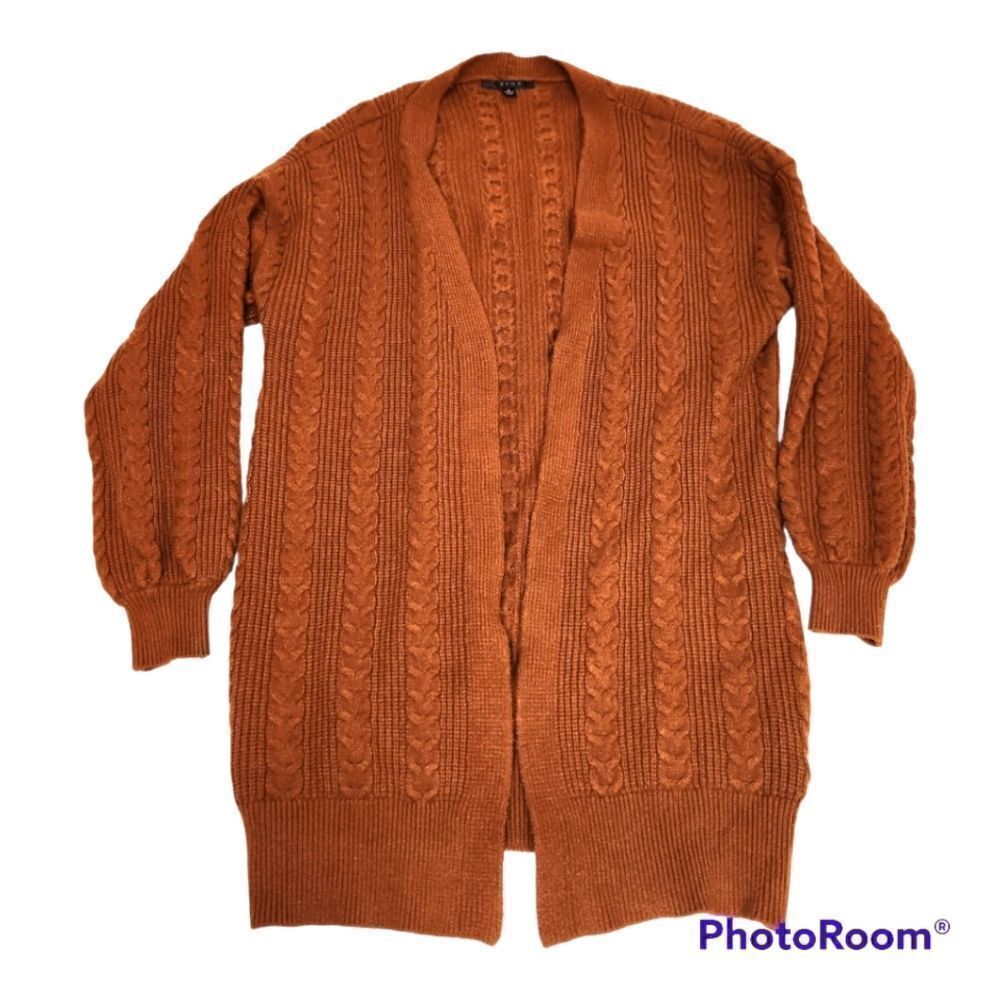 Cyrus Cableknit Open Cardigan